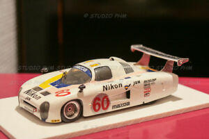 【送料無料】ホビー　模型車　車　レーシングカー マツダニコンルマンスパークmazda 717 n60 mazdaspeed nikon 12 24h du mans 83 143 pmoulage no spark｜hokushin