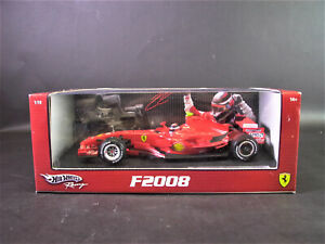 【送料無料】ホビー　模型車　車　レーシングカー フェラーリキミホイールferrari f2008kimi raikkonenhot wheels 118｜hokushin