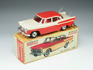 【送料無料】ホビー 模型車 車 レーシングカー ベージュボックスレッドnorev simca chambord beige et rouge avec boite dorigine 143e|hokushin