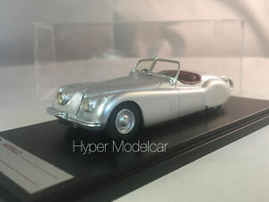 【送料無料】ホビー 模型車 車 レーシングカー ジャガーamr 143 jaguar xk 120 roadter 1951 silver art 495|hokushin
