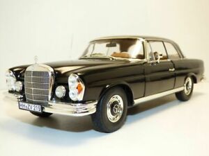 【送料無料】ホビー 模型車 車 レーシングカー メルセデスブラックカットmercedes 280se coupe noir 118 280 se w108|hokushin