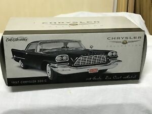 【送料無料】ホビー 模型車 車 レーシングカー クライスラー118 ertl chrysler 300 c 1957|hokushin