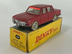 【送料無料】ホビー 模型車 車 レーシングカー フランスオリジンボックスオンdinky toys 534 bmw 1500 rouge made in france avec boite d origine c2462|hokushin