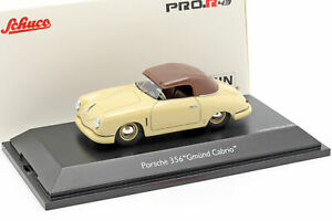 【送料無料】ホビー 模型車 車 レーシングカー ポルシェカブリオレグミュントクローズトップベージュブラウンモデルporsche 356 gmund cabriolet closed top beige braun 143 schuco|hokushin