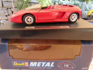 【送料無料】ホビー 模型車 車 レーシングカー フェラーリミトスボックスferrari pininfarina mythos revell 118 ref 8806 en boite tres bon etat|hokushin