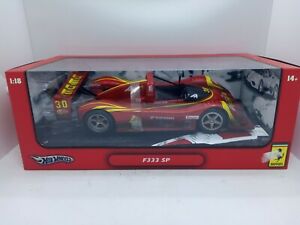 【送料無料】ホビー 模型車 車 レーシングカー フェラーリhotwheels ferrari f333 sp 118|hokushin