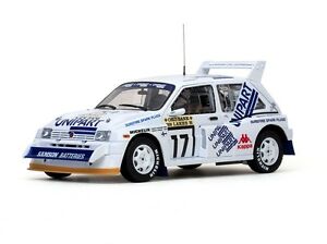 【送料無料】ホビー　模型車　車　レーシングカー サンスターラリーsunstar 5535 mg metro 6r4 rallye des 1000 lacs 1986 118｜hokushin