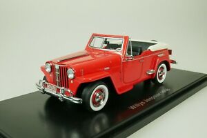 【送料無料】ホビー 模型車 車 レーシングカー ジープカブリオレネオwillys jeepster jeep cabriolet rouge 143 neo 47065 neuf|hokushin