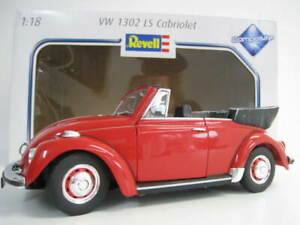 【送料無料】ホビー 模型車 車 レーシングカー スケールカブリオレボックスvw 1302 ls coccinelle cabriolet en rouge revell echelle 118 neuf dans sa boite|hokushin