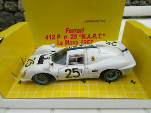 【送料無料】ホビー 模型車 車 レーシングカー フェラーリルマンferrari 412p n 25nart le mans 1967 jouef evolution 118|hokushin