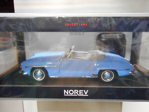 【送料無料】ホビー　模型車　車　レーシングカー メルセデスベンツmercedesbenz 190 sl 1957 blue norev 118｜hokushin