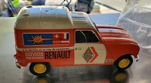 【送料無料】ホビー　模型車　車　レーシングカー ルノーメタルコンrenault 4 l servicio de asistencia escala 124 nuevo metal con su caja y protecc