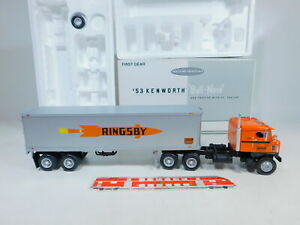 【送料無料】ホビー　模型車　車　レーシングカー ＃ブルノーズボックスca633 first gear 13 4 191762 uslkw 53 kenworth bull nez ringsby,sg box 20,286円