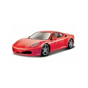 【送料無料】ホビー　模型車　車　レーシングカー フェラーリburago 26008rd ferrari f430 rouge 124 bburago