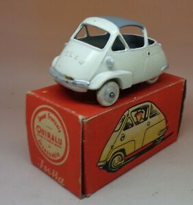 【送料無料】ホビー　模型車　車　レーシングカー ボックスquiralu isetta velam ref 12 excellent etat boite no repro 143 1956｜hokushin