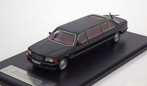 【送料無料】ホビー　模型車　車　レーシングカー メルセデスベンツリムジンブラックメタルネオクラス