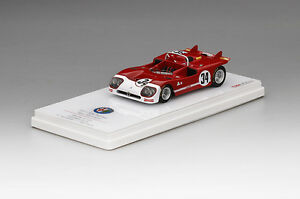 【送料無料】ホビー　模型車　車　レーシングカー モデルアルファロメオセブリングtsm model tsm154311 alfa romeo 333 n34 12h sebring 1971 vaccarella 143｜hokushin