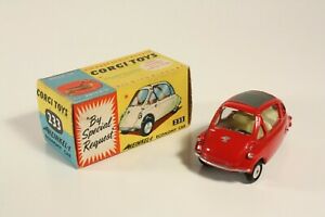 【送料無料】ホビー 模型車 車 レーシングカー コーギーボックスcorgi toys 233, heinkel economy car, comme neuf in box ab2293|hokushin