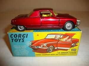 【送料無料】ホビー 模型車 車 レーシングカー コーギーシトロエンダンディカットオリジナルボックスcorgi 259 citroen le dandy coupenr comme neuf in original box|hokushin