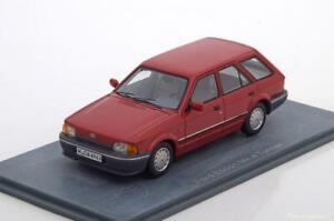 【送料無料】ホビー　模型車　車　レーシングカー フォードエスコートレッドメタルネオロッソford escort 16 gl mkiv turnier break 1986 red metal neo 44963 143 rot rosso