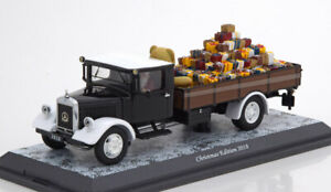 【送料無料】ホビー　模型車　車　レーシングカー モデルメルセデスクリスマス143 schuco mercedes lo 2750 christmas 2018｜hokushin