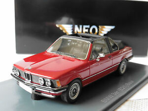 【送料無料】ホビー　模型車　車　レーシングカー バウアーレッドネオカブリオレロッソbmw 3er e21 320 baur red neo 43289 143 cabriolet 1977 convertible rosso rouge