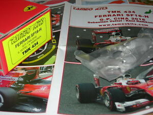 【送料無料】ホビー 模型車 車 レーシングカー キットキットフェラーリベッテルライコネンtameo kits 143 kit tmk 434 ferrari sf16h f1 gp cina 2016 vettelraikkonen|hokushin