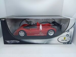 【送料無料】ホビー 模型車 車 レーシングカー フェラーリhotwheels ferrari 333 sp 118|hokushin