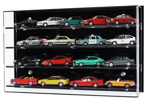 【送料無料】ホビー　模型車　車　レーシングカー チェックボックスモデルスケールモデルカー143 voiture modele display case for 143 scale model cars｜hokushin