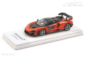 【送料無料】ホビー　模型車　車　レーシングカー マクラーレンオレンジmclaren sennamira orangetsm 143 tsm430395