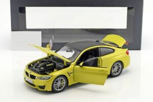 【送料無料】ホビー　模型車　車　レーシングカー オースティンスケールモデルカーbmw m4 f82 austin jaune 118 echelle modele voitures