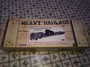 【送料無料】ホビー　模型車　車　レーシングカー コーギーボルボcorgi heavy haulage volvo f88 low loader hoveringham graviers