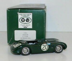 【送料無料】ホビー　模型車　車　レーシングカー ミニチュアマイルストーンジャガータイプルマンmilestone miniatures gems 143 jw6jaguar c type le mans 1951