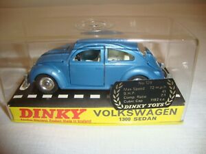 【送料無料】ホビー 模型車 車 レーシングカー ボックスフォルクスワーゲンハッチングdinky 129 volkswagen 1300 berlinevn comme neuf in original box|hokushin