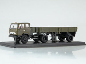 【送料無料】ホビー　模型車　車　レーシングカー トラックモデルвmaquette camion 143 kaz608 в avec semi odaz885