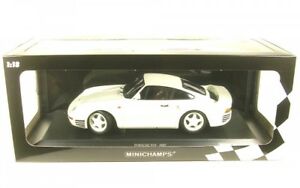 【送料無料】ホビー 模型車 車 レーシングカー ポルシェporsche 959 blanc 1987|hokushin