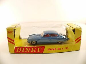 【送料無料】ホビー　模型車　車　レーシングカー ジャガーボックスdinky toys gb n 142 jaguar mk x 142 jamais joue en boite｜hokushin