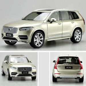【送料無料】ホビー　模型車　車　レーシングカー モデルボルボスケールoriginal car model volvo xc90 gold in 118 scale｜hokushin