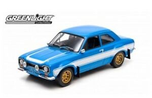 【送料無料】ホビー　模型車　車　レーシングカー ブライアンフォードエスコートモデルgreenlight 19022 brians ford escort 1974 voiture modele fast amp; furious 6 2013 118th｜hokushin