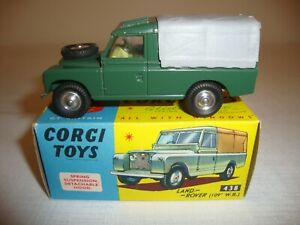 【送料無料】ホビー 模型車 車 レーシングカー コーギーランドローバーオリジナルボックスcorgi 438 land rover 109 wbnr comme neuf in original box|hokushin