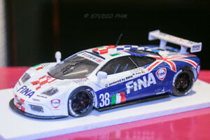 【送料無料】ホビー 模型車 車 レーシングカー リアレフルマンmc laren f1 gtr n38 bmw bigazzi slr 11 24h mans 96 very rar 143 no hpitsm|hokushin