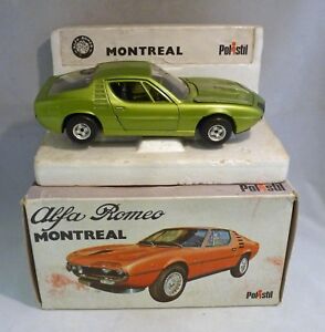 【送料無料】ホビー　模型車　車　レーシングカー アルファロメオモントリオールスケールpolistil s24 alfa romeo montreal echelle 125