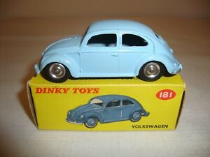 【送料無料】ホビー　模型車　車　レーシングカー フォルクスワーゲンセダンオリジナルボックスoriginal dinky 181 volkswagen saloon fond noir excellent dans orig box