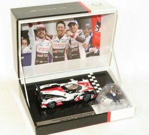 【送料無料】ホビー　模型車　車　レーシングカー トヨタハイブリッドトヨタレースルマン＃143 toyota ts050 hybrid toyota gazoo racing winners le mans 24 hrs 2018 8｜hokushin