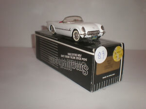 【送料無料】ホビー 模型車 車 レーシングカー シボレーコルベット143 small wheels sw13 1953 chevrolet corvette tres rare|hokushin