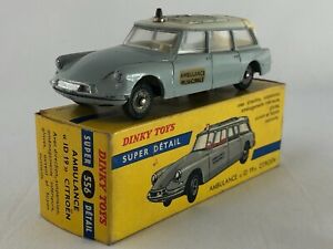 【送料無料】ホビー　模型車　車　レーシングカー シトロエンフランスオリジンボックスdinky 556 62 ambulance break citroen id 19 france meccano boite origine c2463