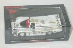 【送料無料】ホビー　模型車　車　レーシングカー ポルシェブランモータースポーツルマン＃ブラウン143 porsche 956 warsteiner brun motorsport le mans 24 hrs 1984 9 w brun