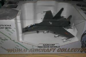 【送料無料】ホビー　模型車　車　レーシングカー gaincorp 172 sukhoi su27 ub flanker no 8019