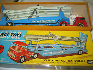 【送料無料】ホビー 模型車 車 レーシングカー コーギーキャリアcorgi 1105 carrimore transporteur original age porte boite etat comme le montre|hokushin