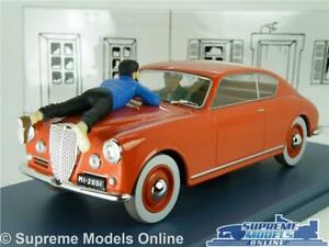【送料無料】ホビー　模型車　車　レーシングカー スケールタンタンランチアアウレリアモデルネットワークアシェットイタリアtintin lancia aurelia voiture modele echelle 124 ixo hachette grand rouge italien k8｜hokushin